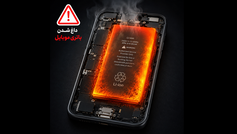 چرا باتری گوشی داغ می شود؟ دلایل داغ شدن باتری گوشی + نحوه جلوگیری